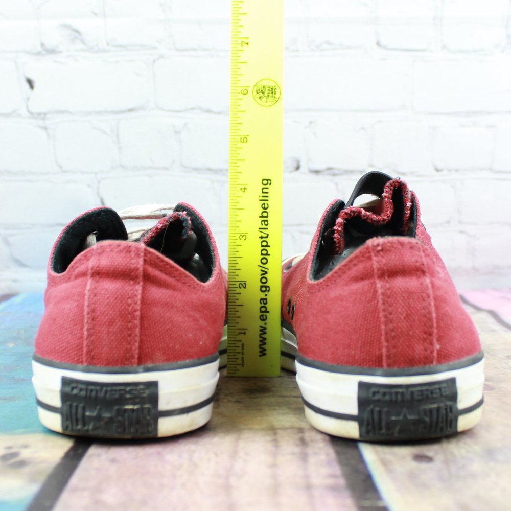 CONVERSE Chuck Taylor Low Top Sneakers Size 10 - Picture 6 of 9